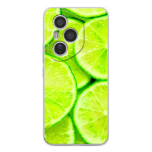 Чохол з зображенням смачної їжі для Huawei Honor 400 Pro (Лайм)