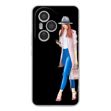 Чохол з картинкою Модні Дівчата Huawei Honor 400 Pro (Дівчина з телефоном)