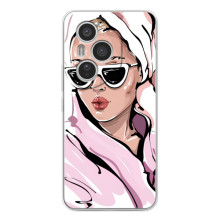 Чохол з картинкою Модні Дівчата Huawei Honor 400 Pro (Дівчина в халаті)