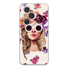 Чохол з картинкою Модні Дівчата Huawei Honor 400 Pro (Дівчина в окулярах)