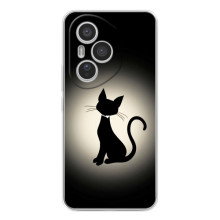 Чохол з принтом для Huawei Honor 400 Pro (AlphaPrint) Модні коти (Силует котика)