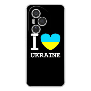 Чехол с Украинской символикой на Хуавей Хонор 400 Про – I Love Ukraine