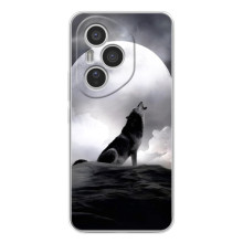 Чохол з Вовком на Huawei Honor 400 Pro (Вовк і місяць)
