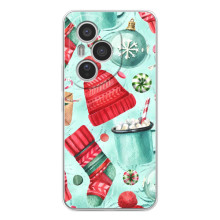 Чохол Санта Клаус для Huawei Honor 400 Pro (Одяг)