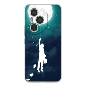 Чехол (ТПУ) с планетами на Huawei Honor 400 Pro – To The moon