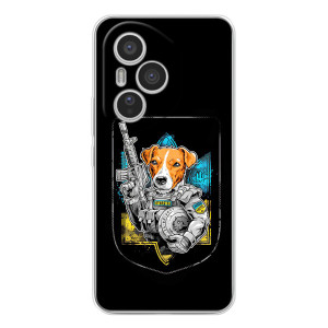 Чехол с принтом для Huawei Honor 400 Pro – Патрон Воин