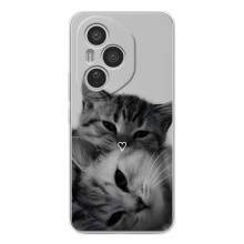 Чохол з малюнком кіт на Huawei Honor 400 Pro (Пара котів)