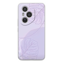 Чехол цветочный дизайн для Huawei Honor 400 Pro – Монстера фиолетовая