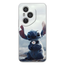 Чехол с рисунком Стич для Huawei Honor 400 Pro – Стич с цветочком