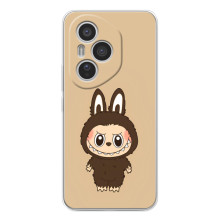 Чохол з Лабубу на Huawei Honor 400 Pro (Коричневий Лабубу)