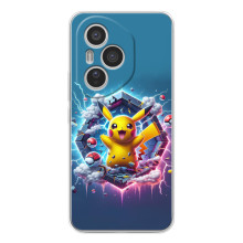 Чохол з Пікачу на Huawei Honor 400 Pro – Лого Пікачу