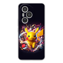 Чохол з Пікачу на Huawei Honor 400 Pro – Пікачу з м'ячем