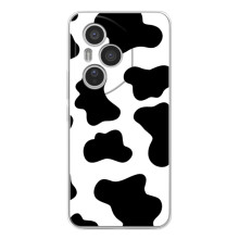 Чехол с принтом коровы на Хуавей Онор 400 Про – Черный принт
