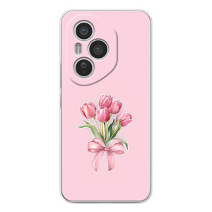 Чехол с розовым рисунком для Huawei Honor 400 Pro