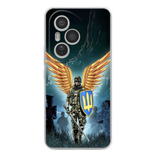Чохол з українським воїном на Huawei Honor 400 Pro – Крилатий воїн