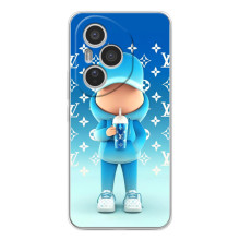 Крутые Чехлы Луи Виттон для Huawei Honor 400 Pro (AlphaPrint) (Парень LV)