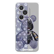 Крутые Чехлы Луи Виттон для Huawei Honor 400 Pro (AlphaPrint) (Робот Мишка)