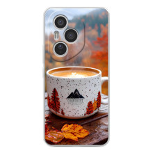 Чехол с уникальным дизайном «Осень с кофе» для Huawei Honor 400 Pro – Кофе на природе