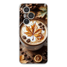 Чехол с уникальным дизайном «Осень с кофе» для Huawei Honor 400 Pro – Пряный кофе