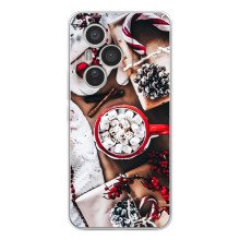 Різдвяні, Святкові Чохли для Модель телефона "Huawei Honor 400 Pro" українськими буквами і цифрами буде виглядати так: **Хуавей Хонор 400 Про**. (Різдвяна атмосфера)