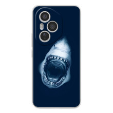 Силіконовий бампер з картинкою звірів для Huawei Honor 400 Pro (Пащу Акули)