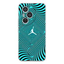 Силіконовый Чохол Nike Air Jordan на Модель телефону українськими буквами і цифрами буде: Хуавей Хонор 400 Про. (Jordan)