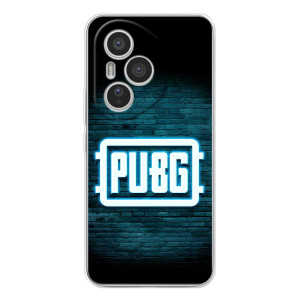 Чехол (TPU) с картинкой "Лого Пабг" на Хуавей Хонор 400 Про (Лого PUBG)