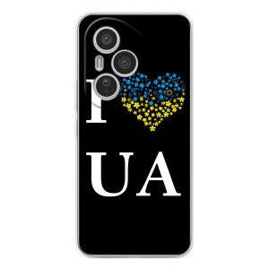 Силіконовий Чохол  на Huawei Honor 400 Pro (Я-Україна) – I Love UA