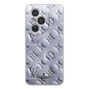 Текстурний Чохол Louis Vuitton для Модель телефону українськими буквами і цифрами буде: Хуавей Хонор 400 Про. – Білий ЛВ