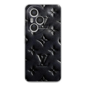 Текстурний Чохол Louis Vuitton для Модель телефону українськими буквами і цифрами буде: Хуавей Хонор 400 Про. – Чорний ЛВ