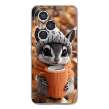 Друкований чохол 'Звірята з кавою' для Huawei Honor 400 Pro