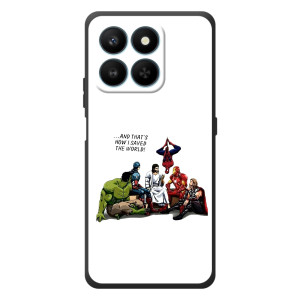 Чехлы для Huawei Honor 400 Smart (Для Христиан) – Иисус супергерой