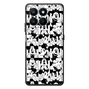 Чехлы с принтом Микки Маус на Huawei Honor 400 Smart (Коллаж Микки Маус)