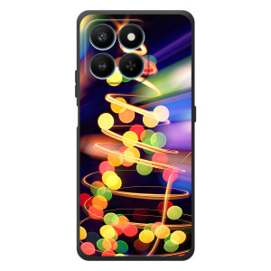 Чехол Новогодняя Елка на Huawei Honor 400 Smart (Гирлянды)