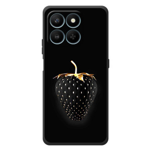 Чехол с изображением  вкусной еды для Huawei Honor 400 Smart – Чёрная клубника