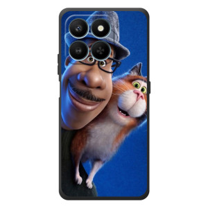 Чехол с принтом Душа на Huawei Honor 400 Smart – Джо и кот