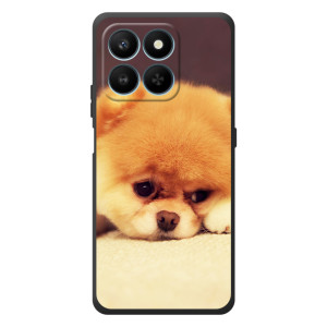 Чехол (ТПУ) Милые собачки для Huawei Honor 400 Smart (Померанский шпиц)