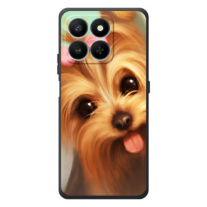 Чехол (ТПУ) Милые собачки для Huawei Honor 400 Smart (Йоршенский терьер)