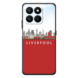 Чехол с картинкой ФК Ливерпуль на Хуавей Хонор 400 Смарт – Город Liverpool