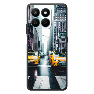 Силиконовый бампер (Работники) на Huawei Honor 400 Smart – Такси