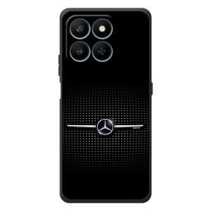 Силиконовый бампер с картинкой машины на Huawei Honor 400 Smart (Mercedes)