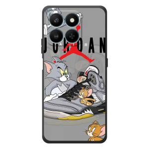 Силиконовый Чехол Nike Air Jordan на Хуавей Хонор 400 Смарт (Air Jordan)