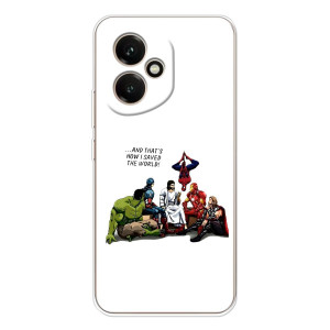 Чехлы для Huawei Honor 400 (Для Христиан) – Иисус супергерой