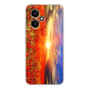 Чехлы с картинкой (Тюльпаны) на Huawei Honor 400 можно записать русскими буквами и цифрами как: Хуавей Онор 400. – Поле тюльпанов