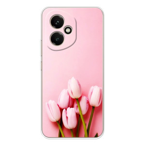 Чехлы с картинкой (Тюльпаны) на Huawei Honor 400 можно записать русскими буквами и цифрами как: Хуавей Онор 400. – Розовые тюльпаны