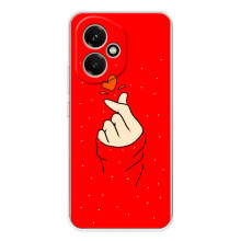 Чохол (Знак сердечка) для Huawei Honor 400 (Сердечко на червоному)