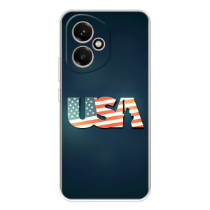 Чехол Флаг USA для Huawei Honor 400 – USA
