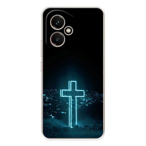 Чехол для Huawei Honor 400 (AlphaPrint) - (Христианские)