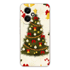 Чохол новорічна ялинка на Huawei Honor 400 (Новорічний принт)