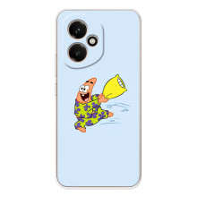 Чохол з картинкою Патрік на Huawei Honor 400 (Патрік із подушкою)